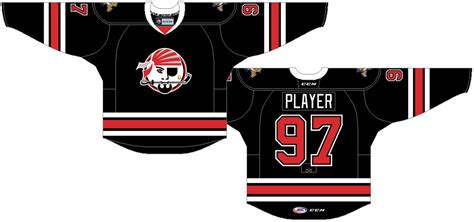 Portland Pirates Uniform - Alternate Uniform - American Hockey League ...