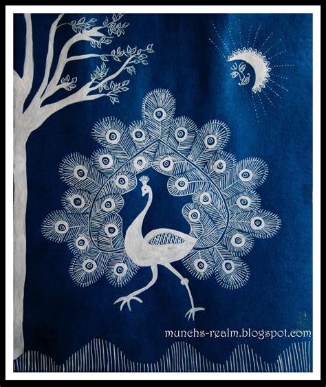 Yuki Crafts: Warli Peacock