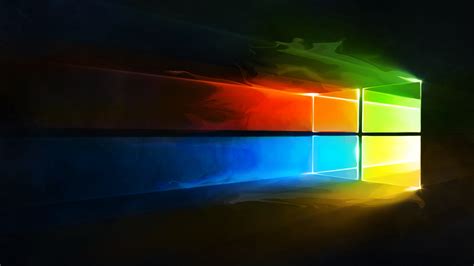 Windows 10 Liquify Colour Logo Wallpaper