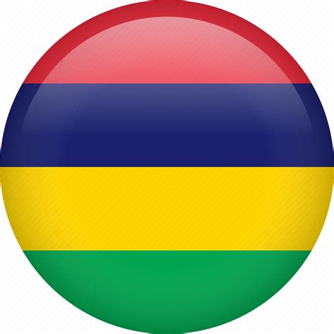 Mauritius, circle, country, flag, national icon - Download on Iconfinder