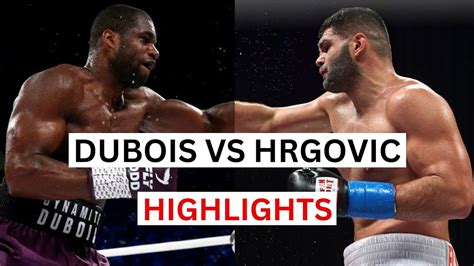 Daniel Dubois vs Filip Hrgovic Highlights & Knockouts - YouTube