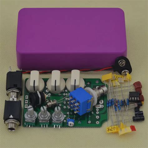 DIY Overdrive Guitar Pedal Kit with1590B Box and ICTL082CP OD1 Pedal Kit R10 True Bypass-in ...