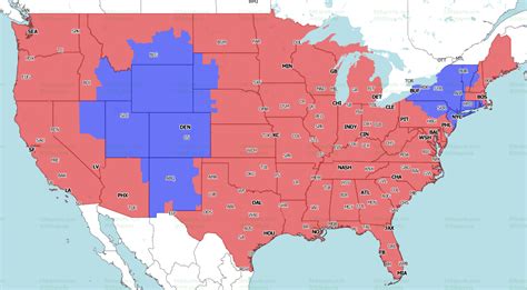 NFL Week 1 coverage map: TV schedule for CBS, Fox regional broadcasts ...