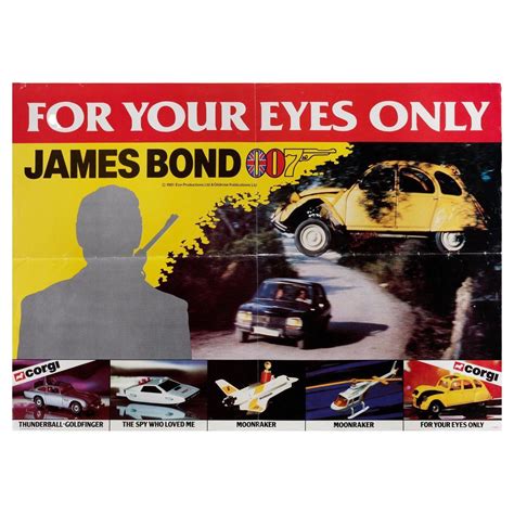 "For Your Eyes Only" Original British Movie Poster at 1stDibs | for ...