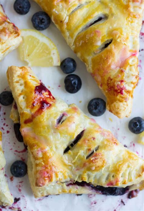 Lemon Blueberry Turnovers | What Molly Made