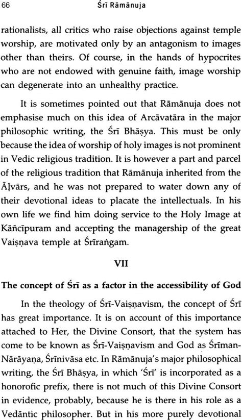 Sri Ramanuja: His Life Religion and Philosophy | Exotic India Art