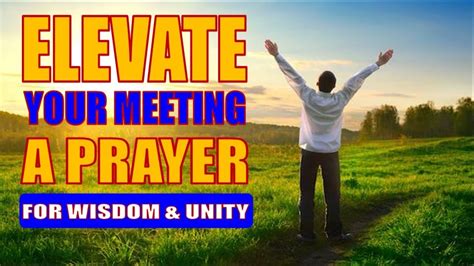 Prayer Before Business Meeting | Father God's Message | Daily Prayer - YouTube