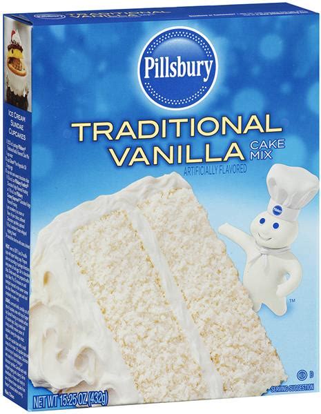 Pillsbury Traditional Vanilla Cake Mix | Hy-Vee Aisles Online Grocery Shopping