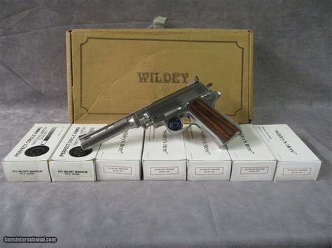 Wildey Inc. Survivor Pistol, .475 Wildey Magnum with Original Box, 343 ...