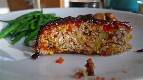 siriously delicious: Roasted Vegetable Meatloaf with Balsamic Glaze