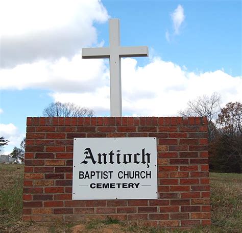 Antioch Baptist Church Cemetery in Granite Quarry, North Carolina ...