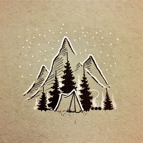 Wilderness Drawings at PaintingValley.com | Explore collection of ...