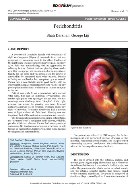 (PDF) Perichondritis