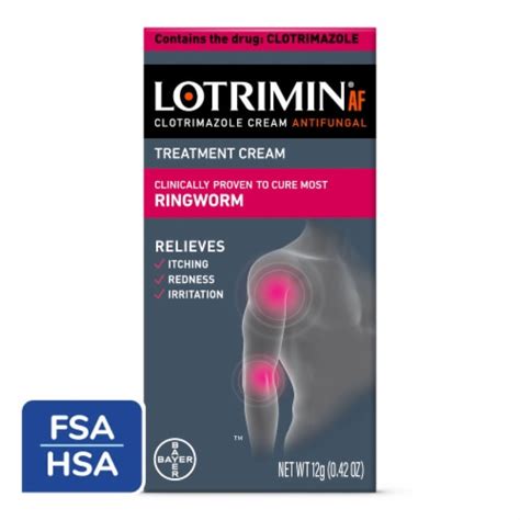 Lotrimin® Clotrimazole Ringworm Antifungal Cream, .42 oz - Kroger