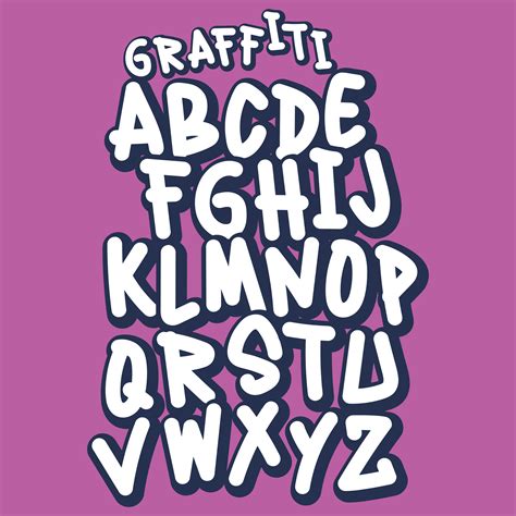 Handmade Street Style Graffiti Font Vector Art At Vecteezy | The Best Porn Website