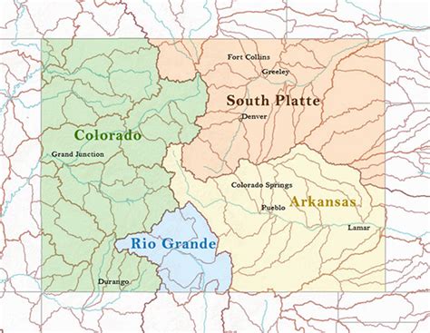 Colorado River Basin Map