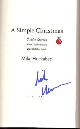 Signature of Mike Huckabee