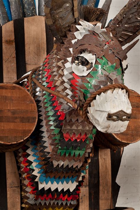 Dolan Geiman, Herradura Tequila Barrel Art Entry, detail | Flickr