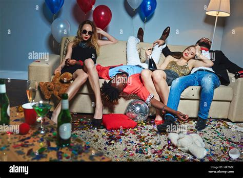 Messy house after party hi-res stock photography and images - Alamy