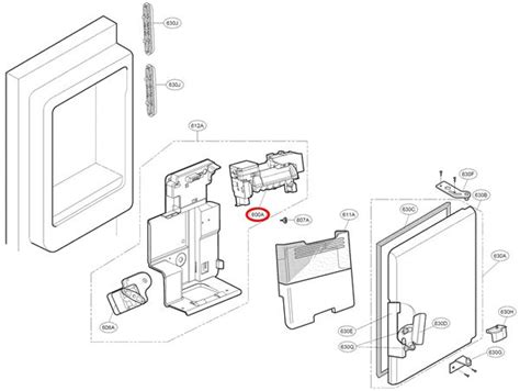 Lg Ice Maker Parts Diagram