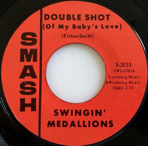 Swingin' Medallions – Double Shot (Of My Baby's Love) – Vinyl (Mercury ...