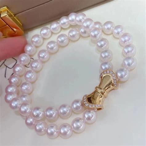 Diamond & Akoya pearl Bracelet – ANNIE CASE FINE JEWELRY