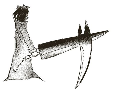 Sword scythe sketc by Neiths on DeviantArt