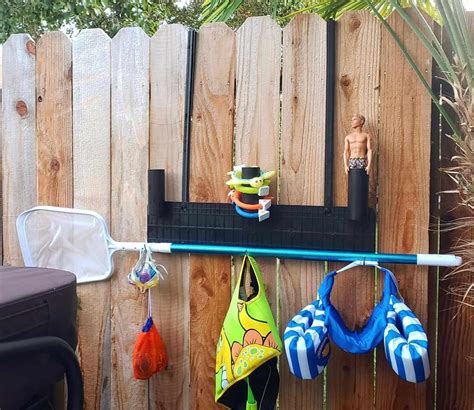 6 Ideas for Pool Toy Storage and Pool Float Storage