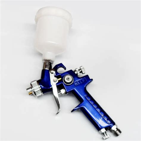 H2000 Mini HVLP Traditional Auto spray gun with 0.8mm nozzle Automotive Shop Paint Gun tool Navy ...