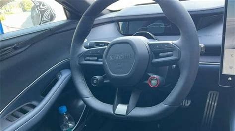 Photos of the interior of Xiaomi's first electric car (SU7) have been ...