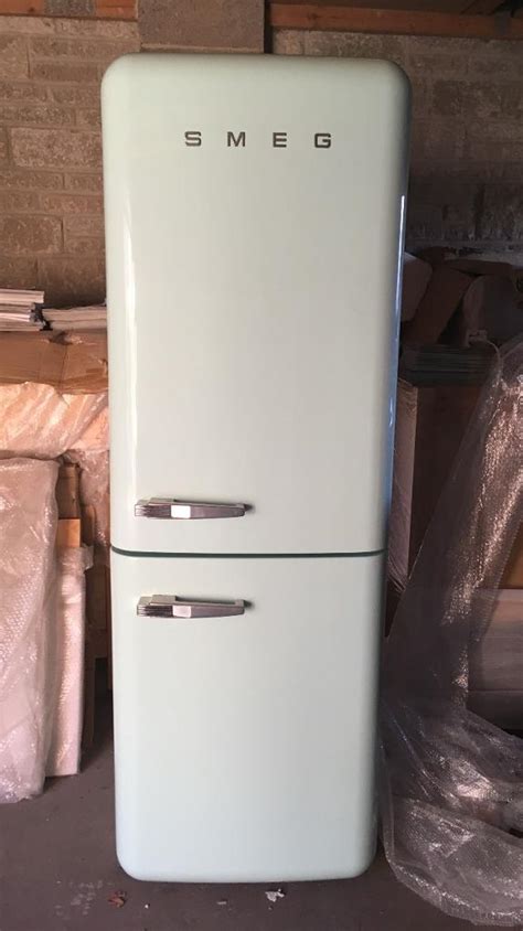 Smeg Retro Pastel Green Fridge/Freezer (Collection Shepton Mallet) | in ...