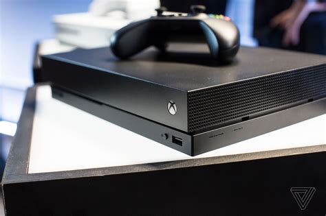 Microsoft’s Xbox One X is a boring black box concealing powerful components - The Verge