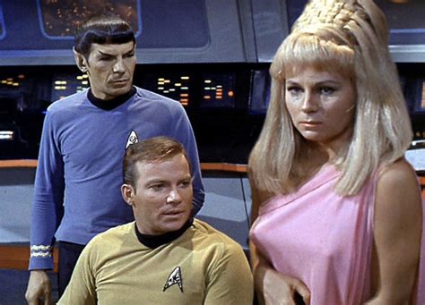 (1966) Spock and Captain Kirk seem distracted. : OldSchoolCool