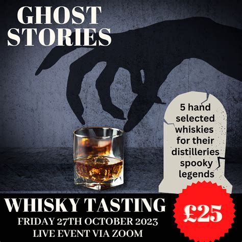 Ghost Stories Tasting Evening – The Spirits Embassy