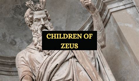 Zeus Children: 34 of His Most Mighty Offspring - Symbol Sage