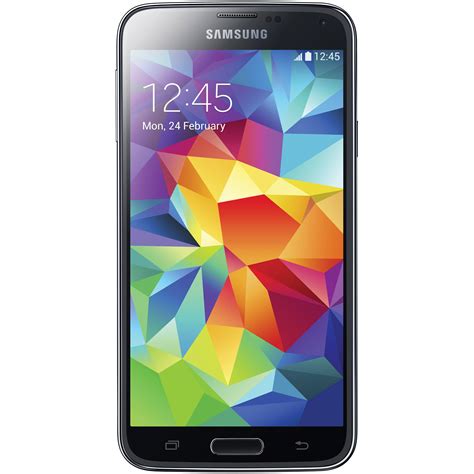 Samsung Galaxy S5 SM-G900F 16GB Smartphone SM-G900F-BLACK B&H