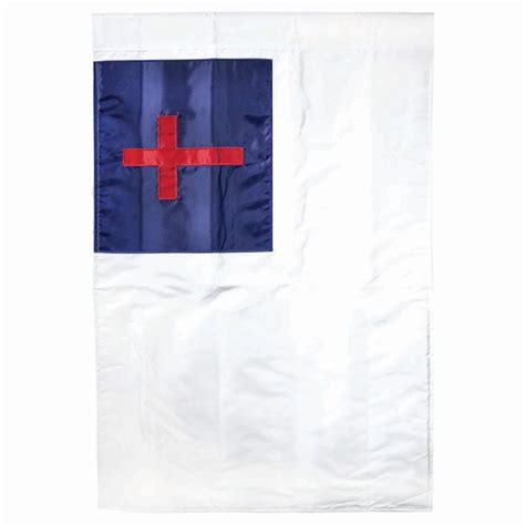 Christian Flag Garden Banner 44" x 30" | Christian flag, Christian, Banner