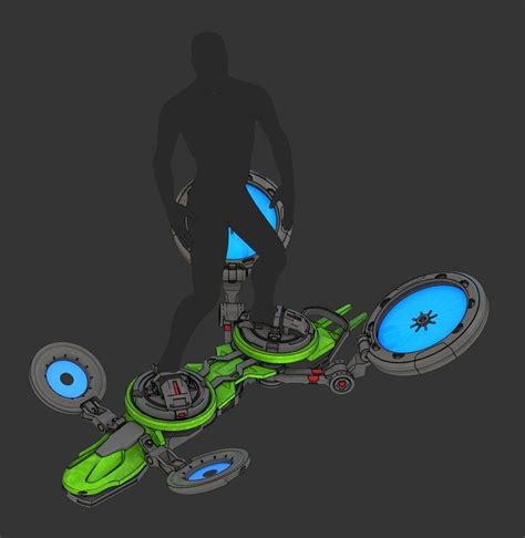 ArtStation - hoverboard, Stanislav Pomanskiy | Hoverboard, Drone design, Futuristic technology