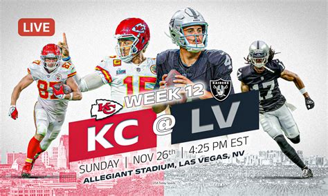 Chiefs vs. Raiders live stream: TV channel, how to watch