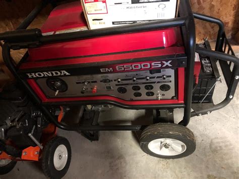 HONDA EM6500SX Generator - 6500 Watts for Sale in Lacey, WA - OfferUp