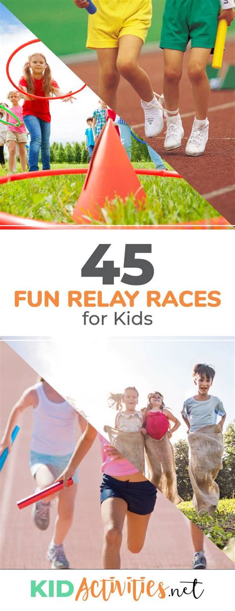 Fun Relay Races for Kids