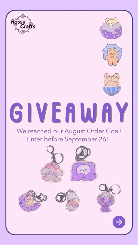 Giveaway! Ending on Sept. 26! in 2023 | Craft giveaway, Crafts, Giveaway