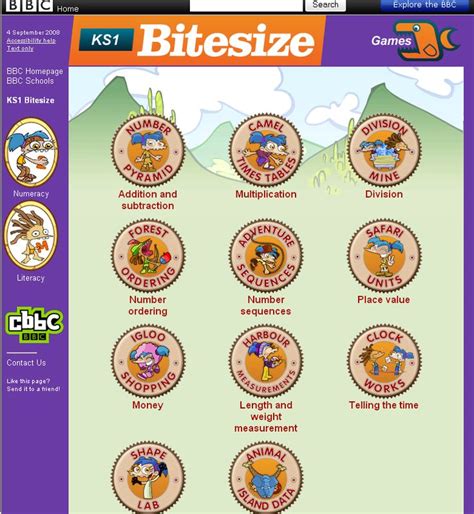 Bbc Bitesize Games / Bitesize KS3 Science: Bite-Sized Revision Games ...