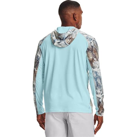 Under Armour Iso-Chill Shorebreak Camo Hooded Shirt - Men's | Backcountry.com