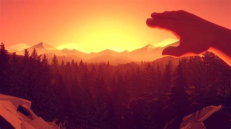 Red Gaming Wallpaper 4k : Widescreen 4k Firewatch Night Digital ...