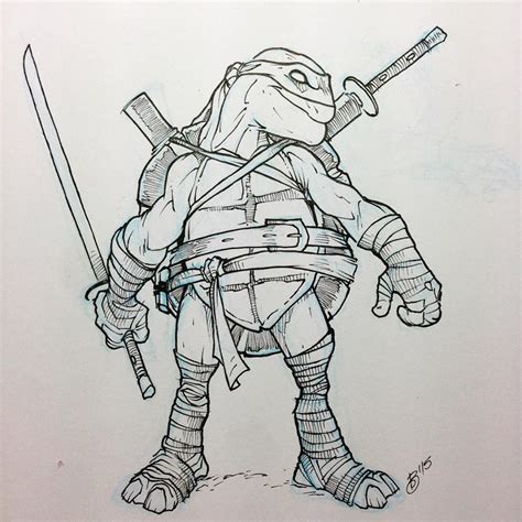 Teenage Mutant Ninja Turtles Sketches