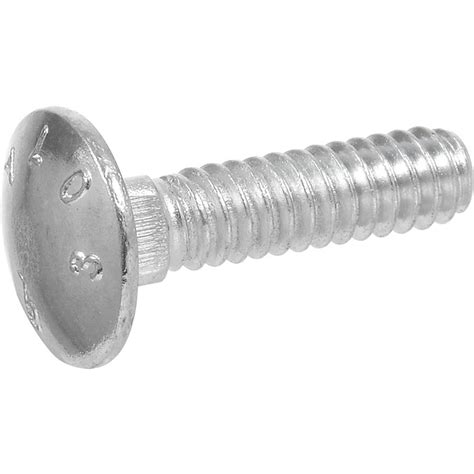 Hillman 3/8-in x 8-in Zinc-Plated Coarse Thread Carriage Bolt in the Carriage Bolts department ...