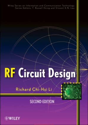 RF Circuit Design Second Edition by Richard Chi Hsi Li – Technical Books PDF | Technical Books ...