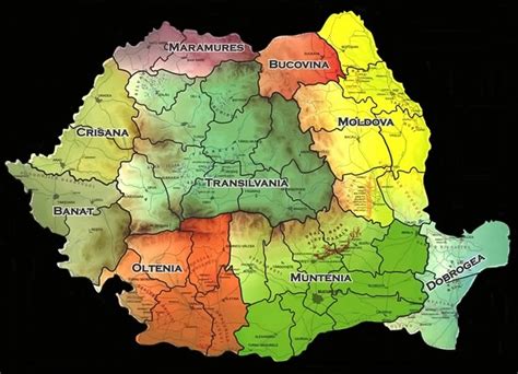 Romania regions map | Mario characters, Romania, Character