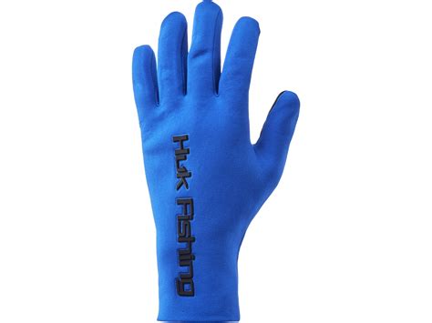 Huk Men's Tournament Waterproof Fishing Gloves Huk Blue XL